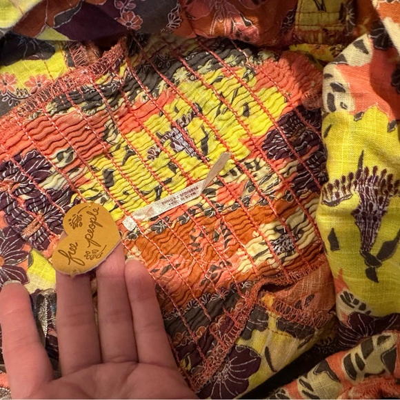 Free People A-line floral dress - Picture 5 of 6